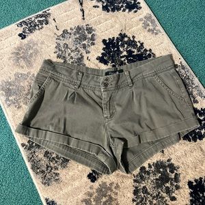 Forever 21 Army Green Short Shorts